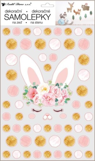 Andel 15121 Falmatrica Dekoráció - Nyuszi