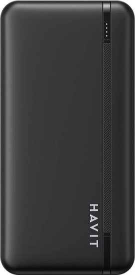 Havit PB92 Powerbank 20000mAh (2.1A / 5-12V) - Fekete