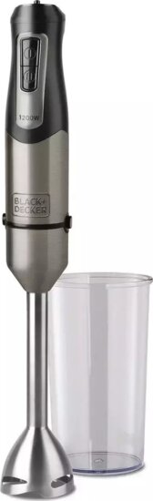 Black & Decker BXHB1200E Kézi mixer - Fekete/Ezüst