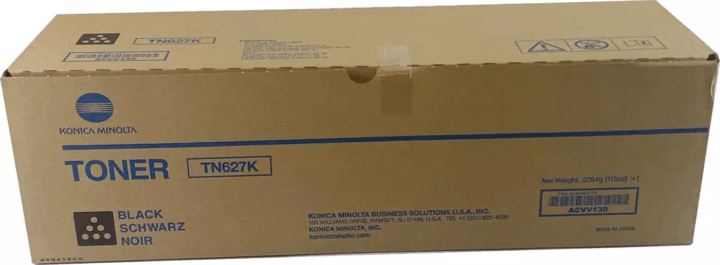 Konica Minolta TN627K Eredeti Toner Fekete (ACVV150)