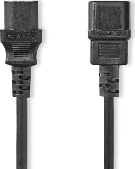 Nedis CEGL10500BK30 Hálózati Tápkábel 3m - Fekete