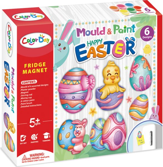 Color Day Húsvéti hűtőmágnes készítő szett