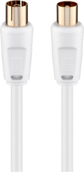 Goobay 67286 Koax antenna kábel 7.5m - Fehér Goobay 67286 Koax antenna kábel 7.5m - Fehér