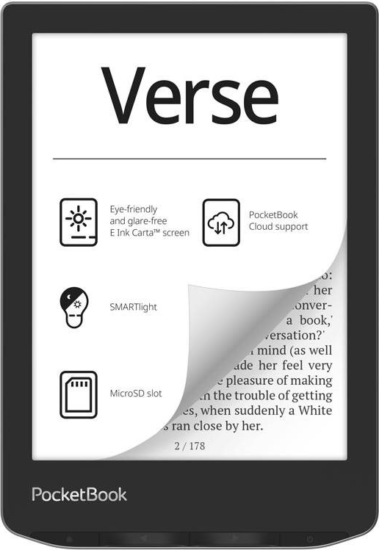 Pocketbook Verse 6" 8GB E-book olvasó - Szürke