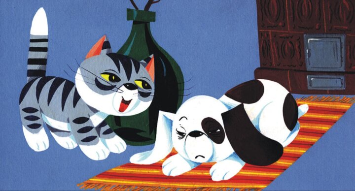 Rosszcsont cica diafilm