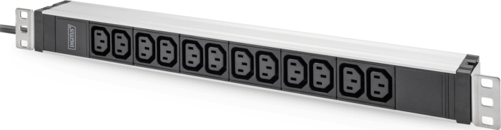 Digitus DN-95426 PDU 12 aljzatos 2m - Fekete/Szürke