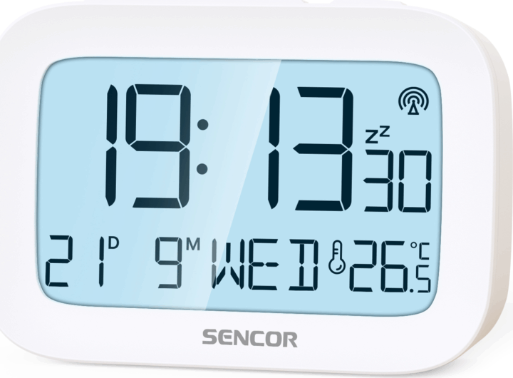 Sencor SDC 2200 Digitális ébresztőóra - Fehér