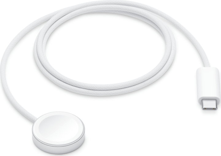 Apple MT0H3ZM/A Watch USB-C Mágneses Szövet Okosóra töltő 1m - Fehér Apple MT0H3ZM/A Watch USB-C Mágneses Szövet Okosóra töltő 1m - Fehér