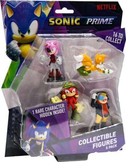 P.M.I. Sonic Prime figura készlet (5 darabos)