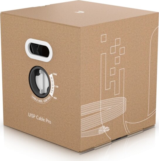 Ubiquiti UTP CAT5e Patch kábel 305m - Fekete Ubiquiti UTP CAT5e Patch kábel 305m - Fekete