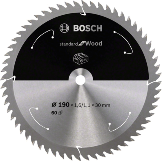 Bosch Standard Fa Körfűrészlap Ø 190mm 60 fog