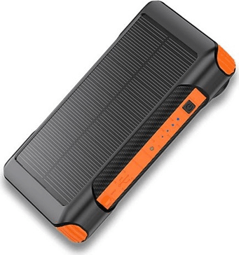 Alcor SD10000 Solar & Dynamo Power Bank 10000mAh - Fekete/Narancssárga