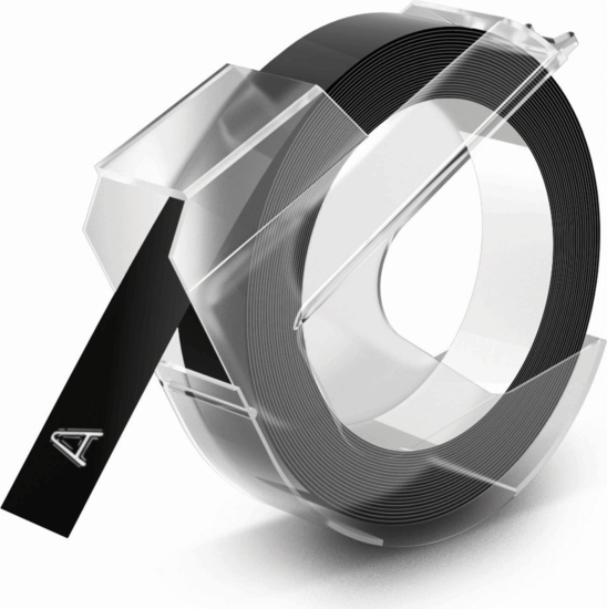 Dymo 520109 9 x 3000 mm Feliratozógép szalag - Fekete