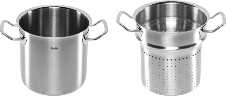 Fissler Original-Profi Collection 2 20cm Edény + Gőzölő - Ezüst