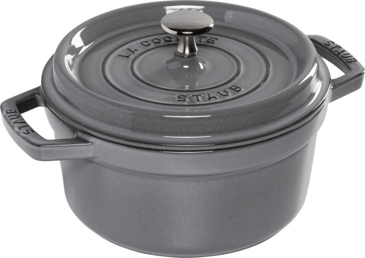 Staub La Cocotte 20cm Sütőedény kerek - Szürke