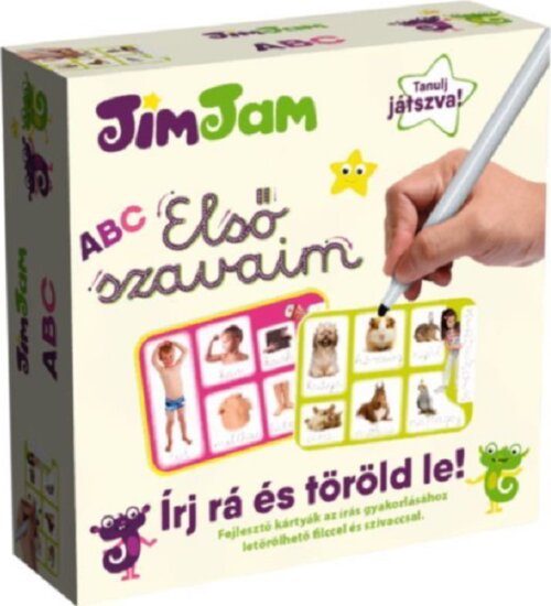 JimJam: Írj rá és töröld le! Munkafüzet - Első szavaim JimJam: Írj rá és töröld le! Munkafüzet - Első szavaim