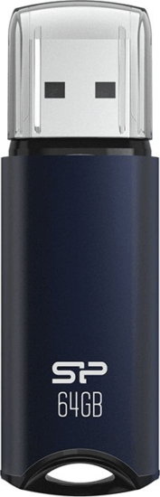 Silicon Power Marvel M02 USB-A 3.2 64GB Pendrive - Kék