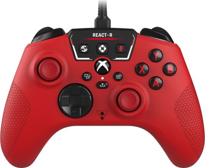 Turtle Beach REACT-R Vezetékes controller - Piros (Xbox Series X|S/Xbox One/PC)