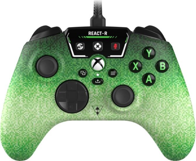 Turtle Beach REACT-R Vezetékes controller - Zöld (Xbox Series X|S/Xbox One/PC)