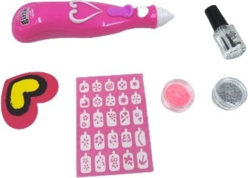 Manyuk Toys: Csillámos körömstúdió körömdekorral Manyuk Toys: Csillámos körömstúdió körömdekorral