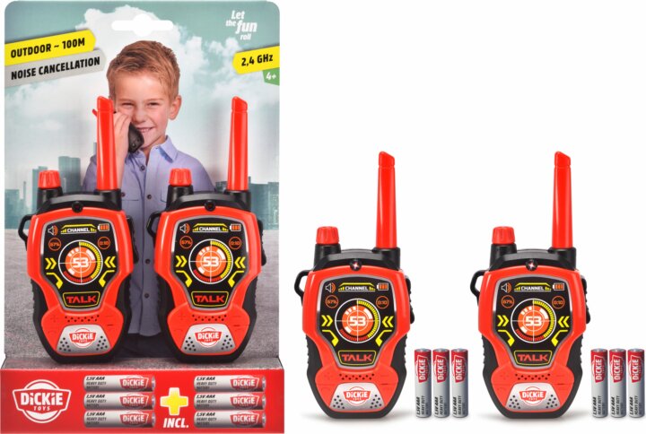 Dickie Toys 201118195 Walkie Talkie - piros