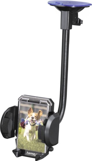 Hama 201521 Mobiltelefon autós tartó - Fekete