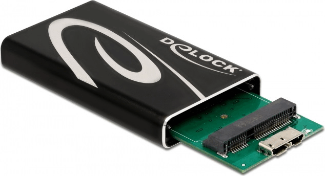 Delock 42006 USB3.2 Micro-B - mSATA SSD külső ház Delock 42006 USB3.2 Micro-B - mSATA SSD külső ház