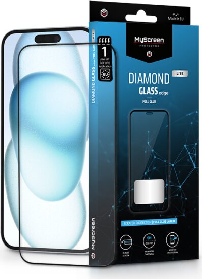 MyScreen Protector Diamond Glass Lite Apple iPhone 15 Plus / 15 Pro Max Edzett üveg kijelzővédő