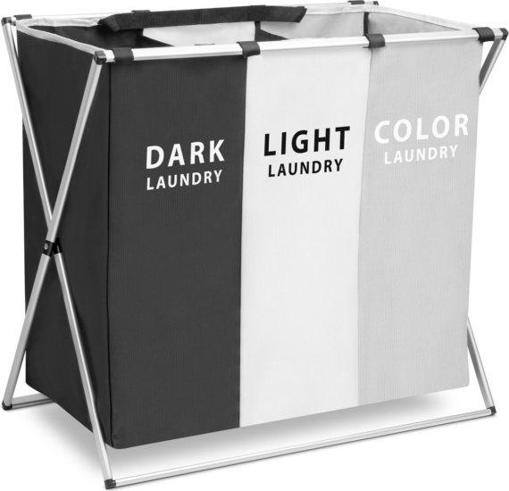 Bewello BW2034C Szennyestartó kosár 3 rekeszes 96L