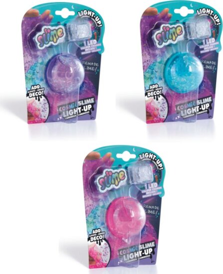 Canal Toys: So Slime LED-del világító kozmikus slime - Többféle
