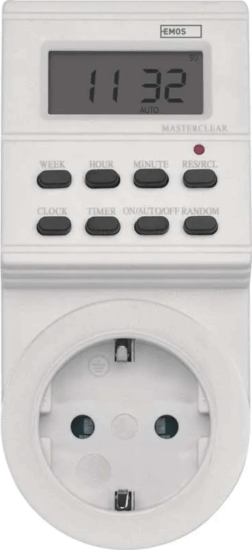 Emos P5521N Digitális Időzítőkapcsoló aljzat