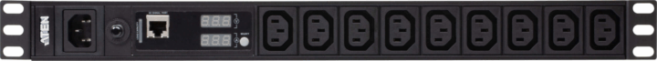 Aten PE1109G-AT-G 240V Túlfeszültség védő elosztó 9 aljzatos 3m - Fekete