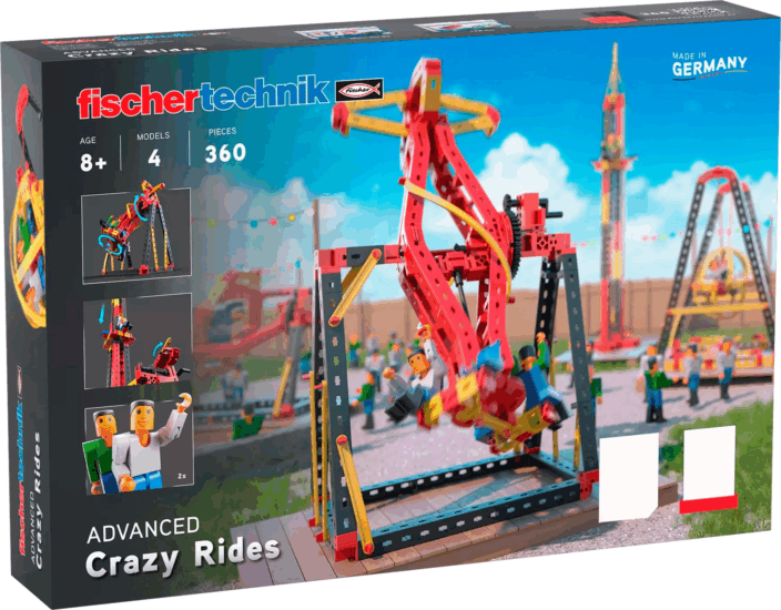 Fischertechnik 569019 Crazy Rides 360 darabos kreatív építőjáték
