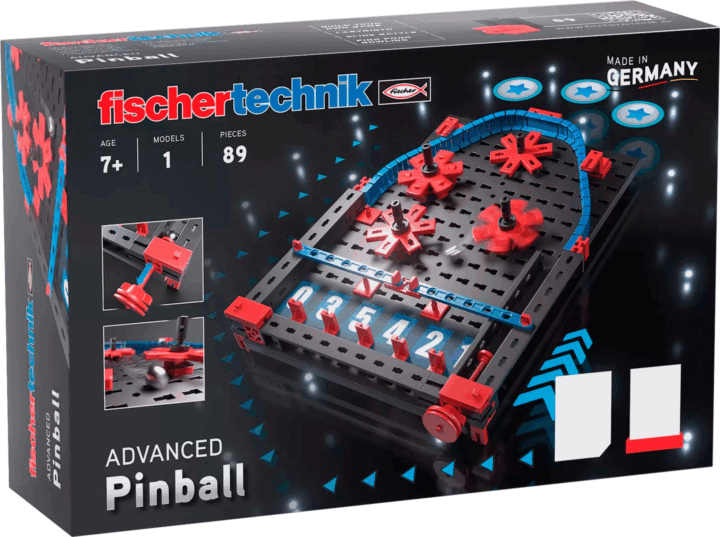Fischertechnik 569015 Pinball 89 darabos kreatív építőjáték