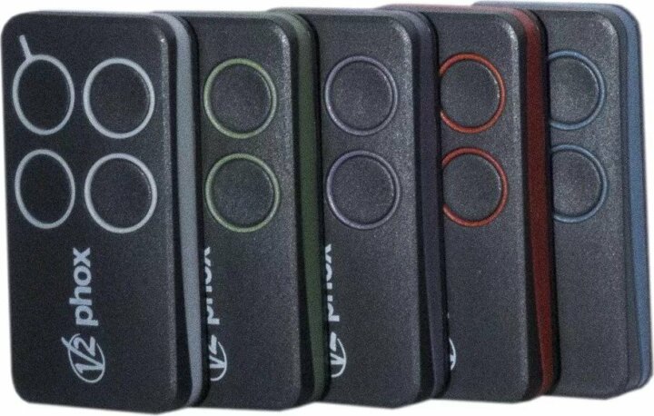 Vidue PHOX4.868 4 csatornás ugrókódos több színű távirányító