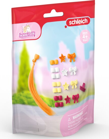 Schleich Horse Club Lovas sörény díszek