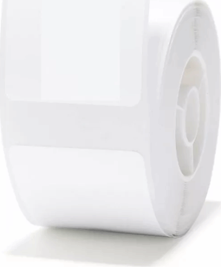 Niimbot 25 x 50 mm Címke hőtranszferes nyomtatóhoz (130 címke / tekercs) - Fehér