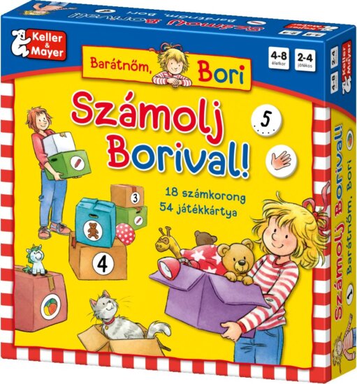Számolj Borival! társasjáték