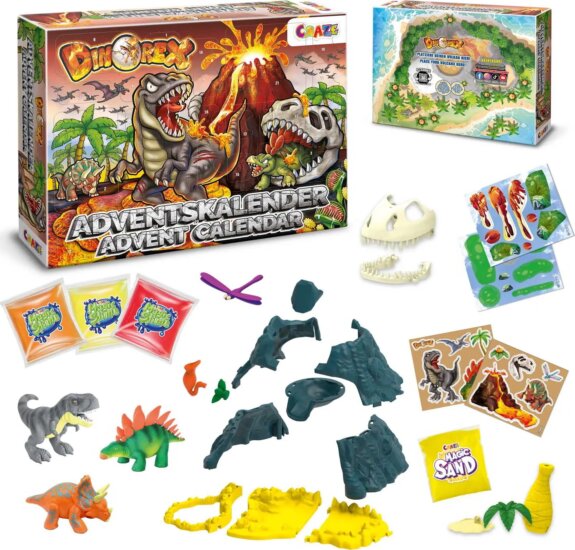Craze DinoRex: Vulkánkitörés Adventi Kalendárium