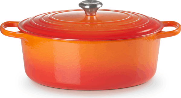 Le Creuset Signature 33cm Öntöttvas főzőedény - Narancssárga