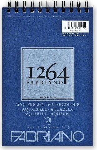 Fabriano Watercolour 20 lapos A5 akvarell tömb