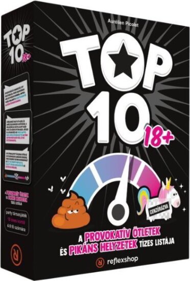 TOP10 18+ party társasjáték