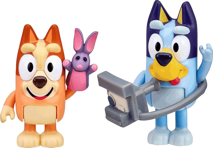 TM Toys Bluey Dupla figuracsomag - Fényképezkedés