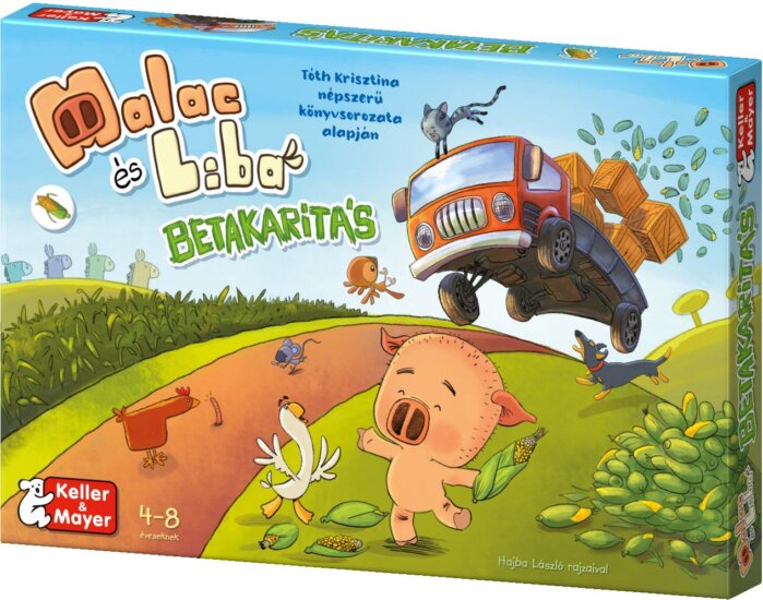 Malac és Liba Betakarítás társasjáték
