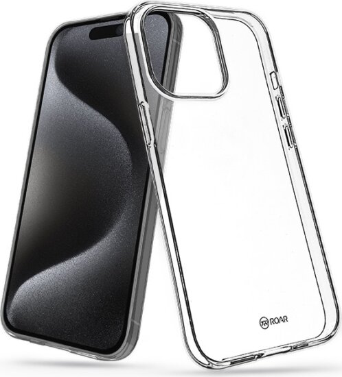 Roar Apple iPhone 15 Pro Tok - Átlátszó