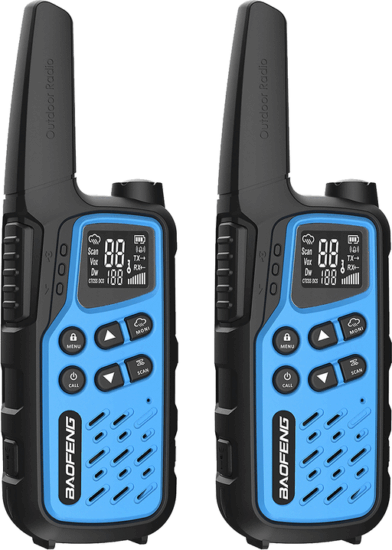 Baofeng BF-T25E Walkie Talkie - Kék