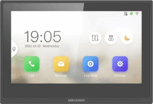 Hikvision DS-KH6351-WTE1 Okos Videó kaputelefon beltéri egység