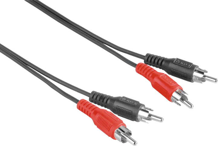 Hama 205087 FIC 2RCA apa - 2RCA apa Kábel (5m)