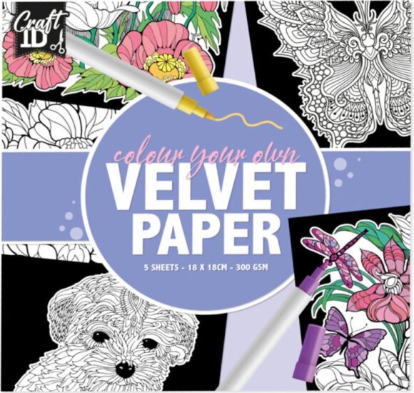 Grafix: Bársony színező lapok - Minták Grafix: Bársony színező lapok - Minták