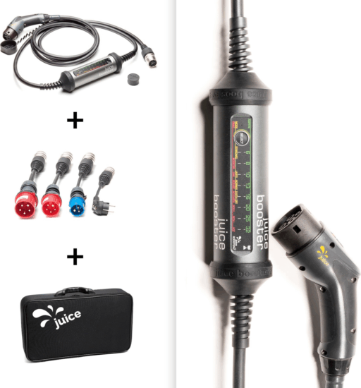 Juice Technology Juice Booster 2 Type-2 Elektromos autó töltőkábel 3.1m (22kW - 32A)